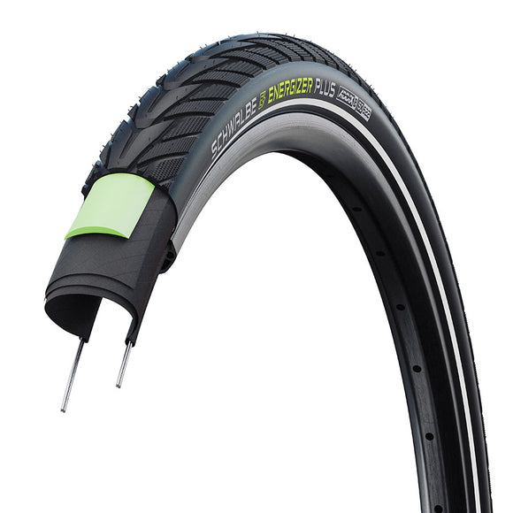Schwalbe Energizer Plus Tire - 27.5 x 2 Clincher Wire BLK/Reflective Performance GreenGuard Addix E50