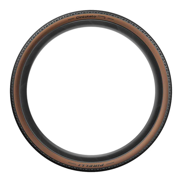 Pirelli Cinturato Gravel H Tire - 650b x 45 Tubeless Folding Classic Tan