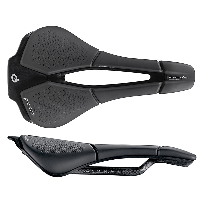 Prologo プロロゴ SCRATCH M5 PAS CPC NACK Prologo Scratch M5 PAS CPC Nack saddle, Black | Bikeinn