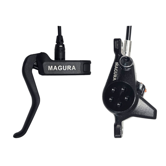Magura MT A2 Disc Brake Lever - Rear/Right Post Mount 2-Piston Caliper BLK
