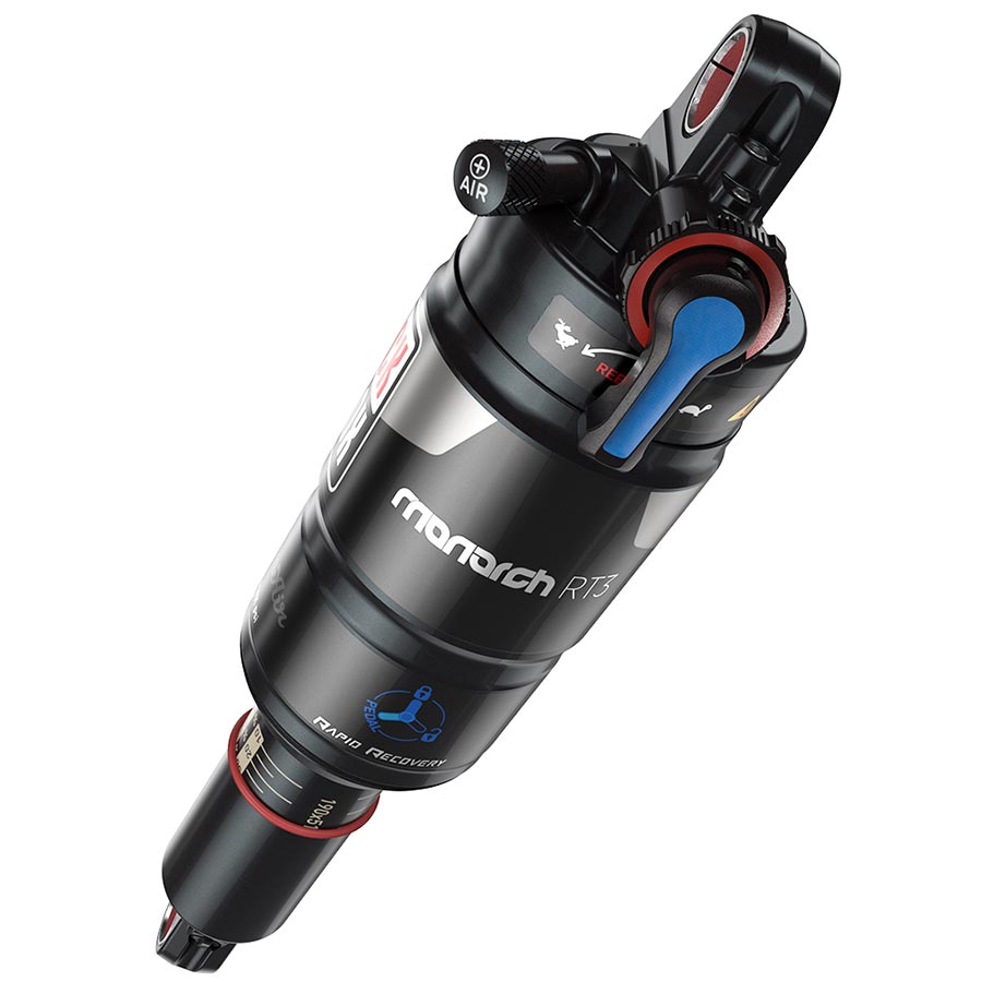 RockShox Monarch RT3 Rear shock 165x38 Shaft Eyelet: Standard Body