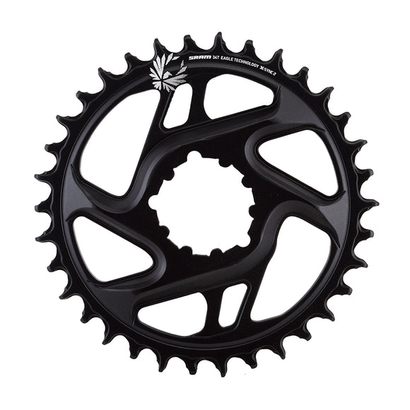 SRAM X-Sync 2 Eagle Cold Forged Direct Mount Chainring 34T 6mm Offset