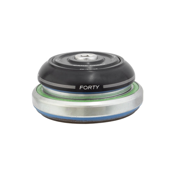 Cane Creek 40 IS42/28.6 IS52/40 Short Cover Headset Black