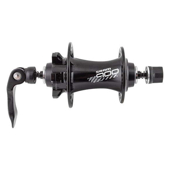 SRAM 900 Front Hub - 15/12/QR x 100mm 6-Bolt Black 24h
