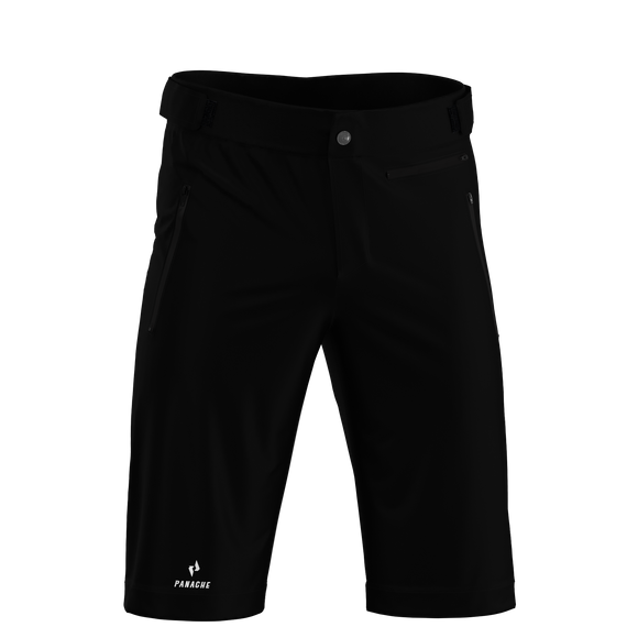 Panache Men's Overlander Shell Short - Black
