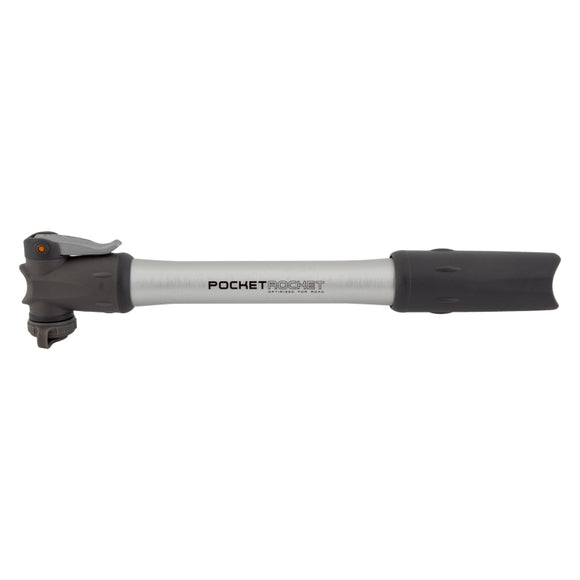 Topeak Pocket Rocket Mini Pump - 160psi Silver/Black