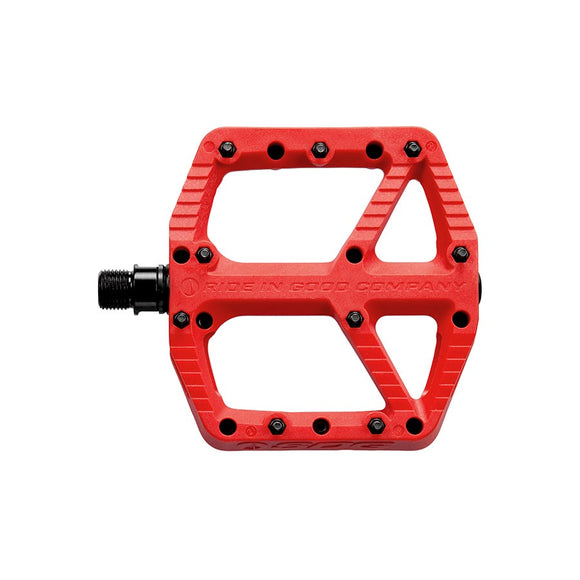 SDG Comp Pedals - Platform Composite  9/16"  Red