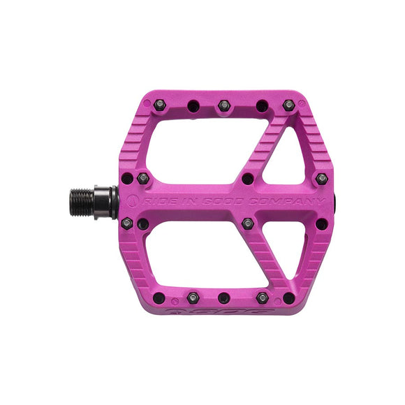 SDG Components Comp Platform Pedals Body: Composite Spindle: Cr-Mo 9/16 Purple Pair