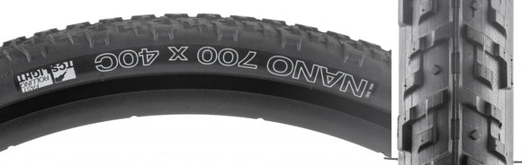 WTB Nano Tire - 700 x 40 TCS Tubeless Folding Black Light/Fast Rolling