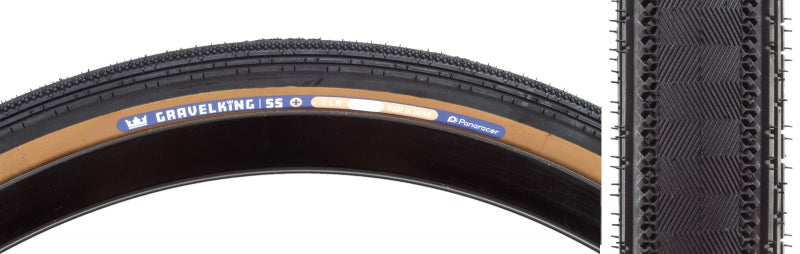 Panaracer GravelKing SS Plus Tire - 700 x 35 Tubeless Folding