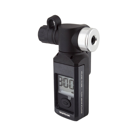 Topeak Shuttle Gauge Digital: Black/Silver
