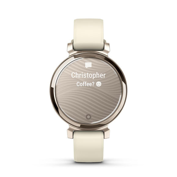 Garmin Lily 2 Watch Watch Color: Creame Gold Wristband: Coconut - Silicone