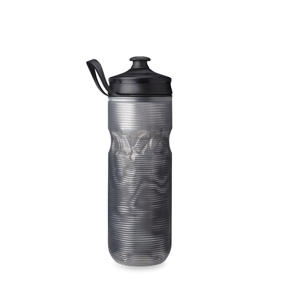 Hydrapak Polar Sport Pulse Insulated Water Bottle - 20oz Black