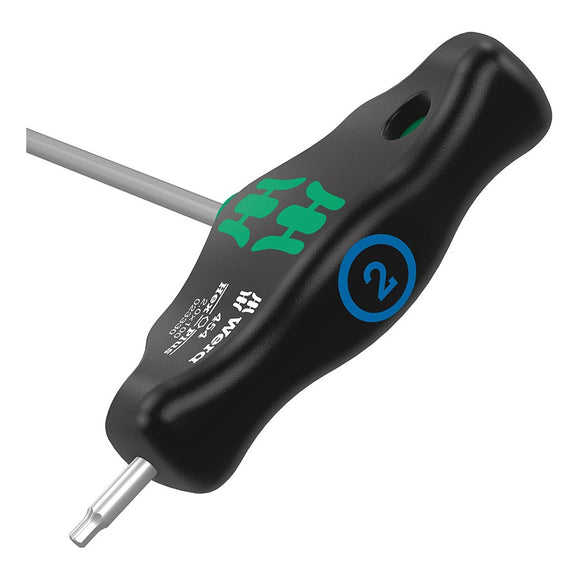 Wera 454 T-handle hexagon screwdriver Hex-Plus 2 x 100 mm