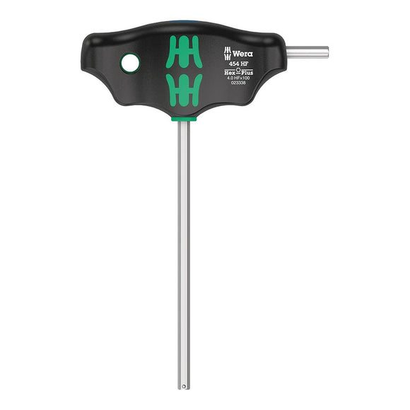 Wera 454 HF T-handle hexagon screwdriver Hex-Plus holding function 4 x 100 mm