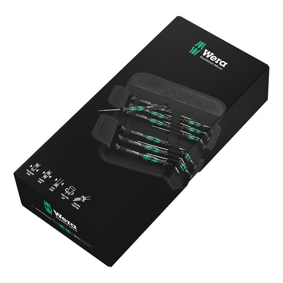 Wera Kraftform Micro 12 Universal 1 Screwdriver Set - 12 Piece