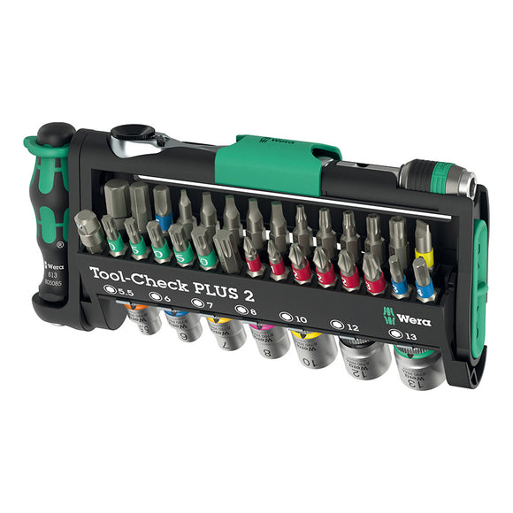 Wera TOOL-CHECK PLUS 2 : Metric/Imperial 1/4"