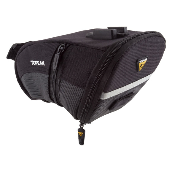 Topeak Aero Wedge Seat Bag - QuickClick Large Black