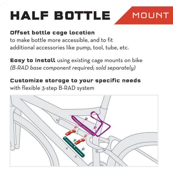 Wolf Tooth B-RAD Half Bottle Adapter