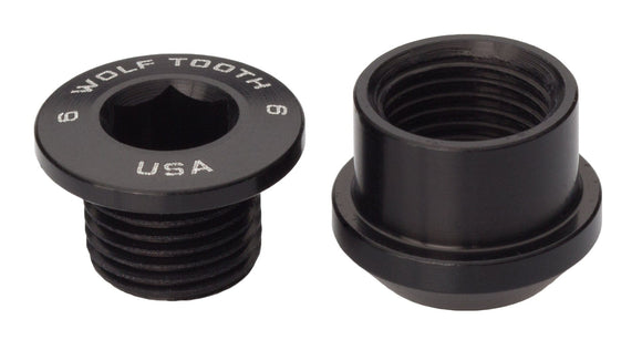 Wolf Tooth Set of 4 Chainring Bolts+Nuts for 1X