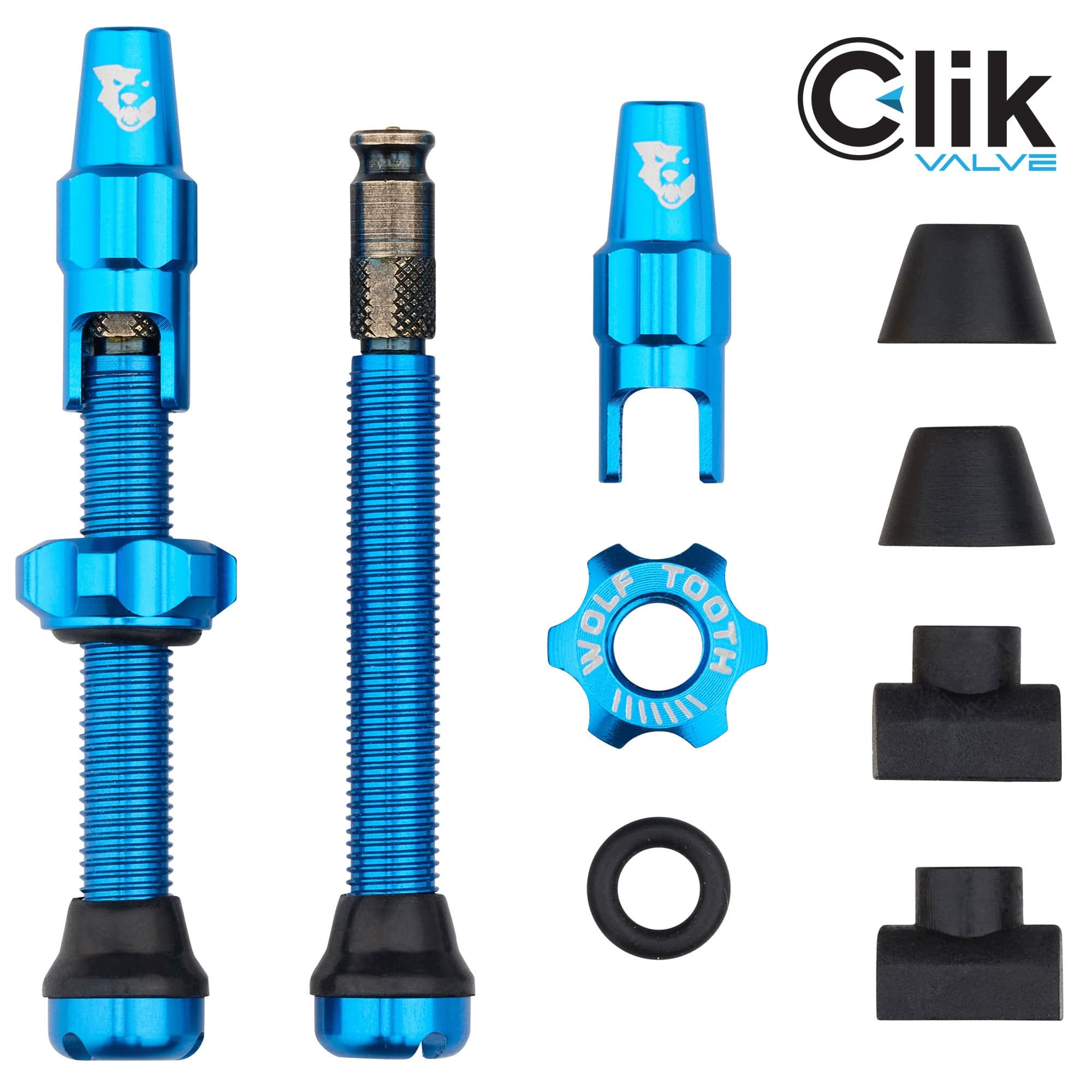Wolf Tooth Tubeless Valve Stem Kit for Clik Valve