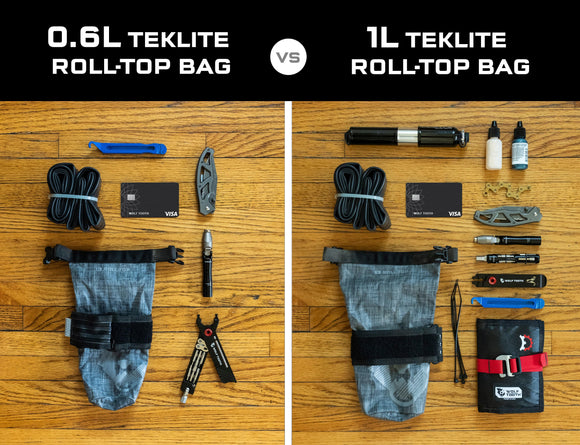 Wolf Tooth B-RAD TekLite Roll-Top Bag 0.6L