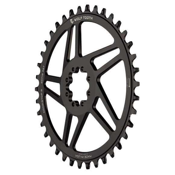 Wolf Tooth Direct Mount Chainrings for SRAM 8-Bolt Gravel / Road Cranks