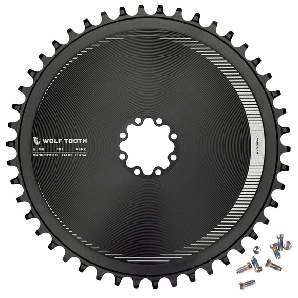 Wolf Tooth Direct Mount Chainrings for SRAM 8-Bolt Gravel / Road Cranks