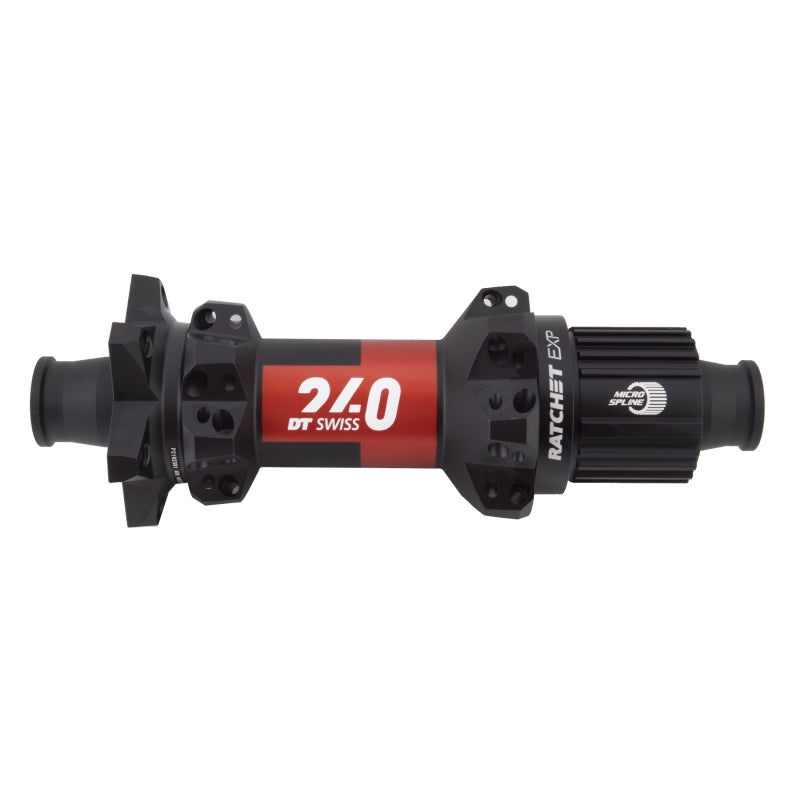 DT Swiss 240 EXP Rear Hub - 12 x 148mm 6-Bolt Micro Spline BLK/Red