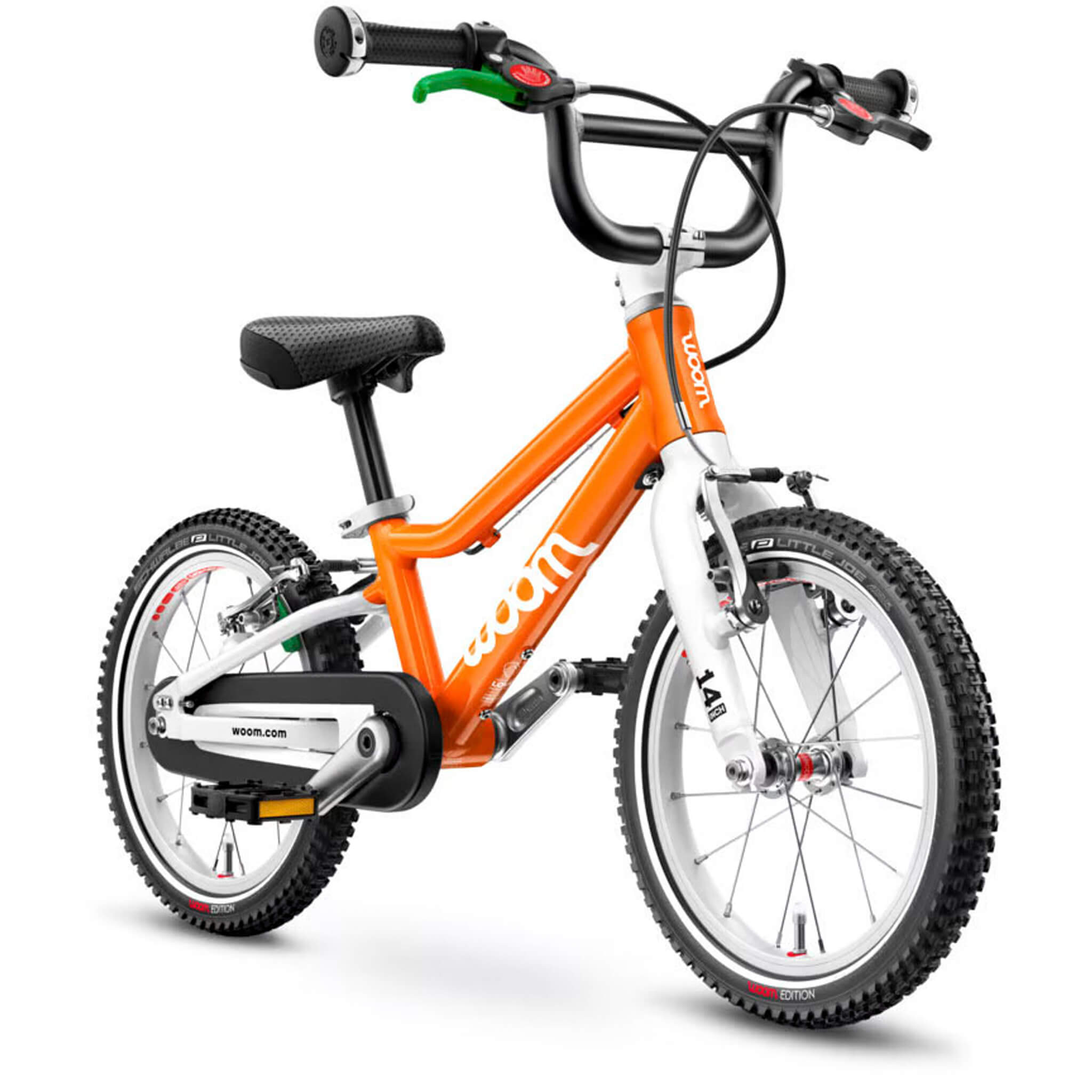 Buy flame-orange Woom 2 Kids Bike 14&quot;