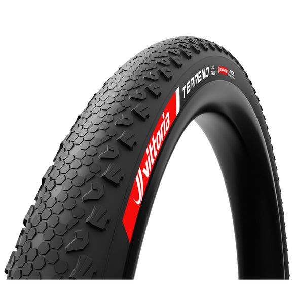 Vittoria Terreno XC Race Tire - 29 x 2.25 Tubeless Folding BLK Race Graphene + Silica