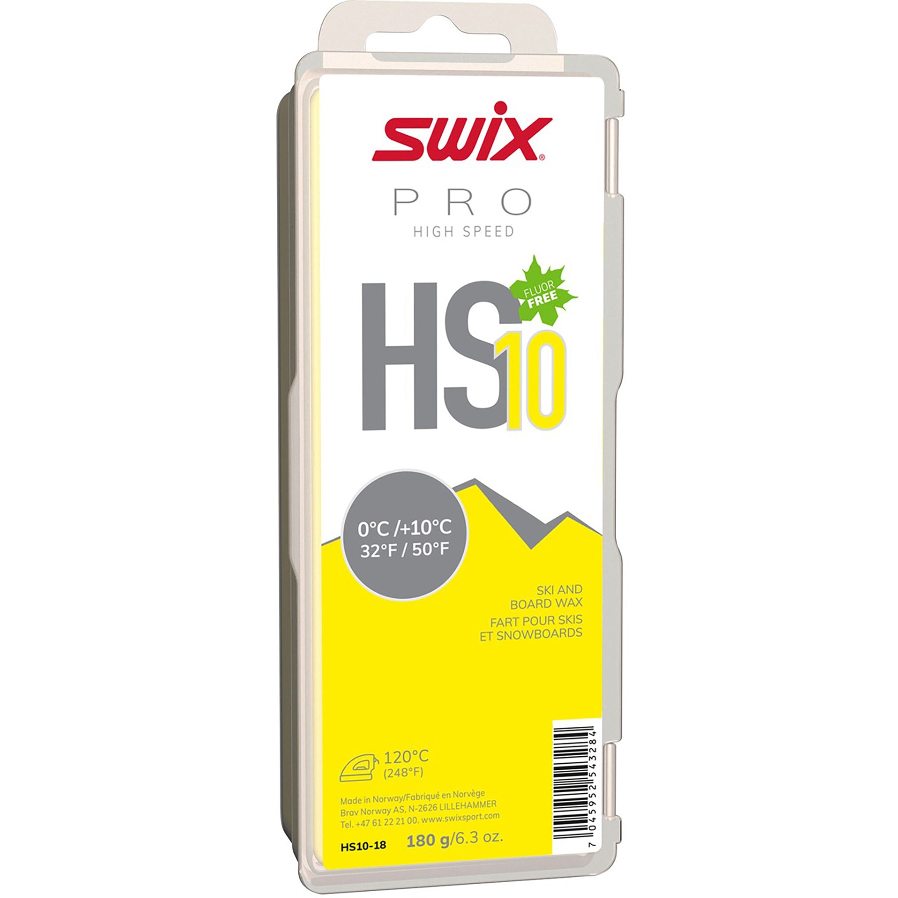 Swix HS High Speed Glide Wax 180g - 0