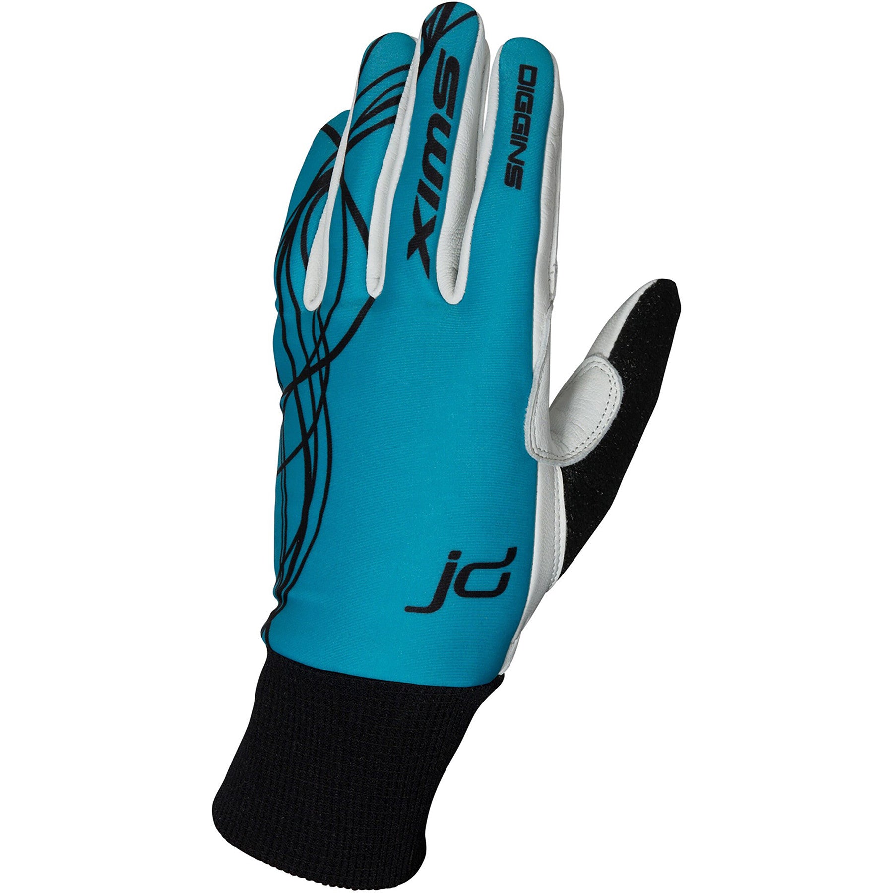 Buy blue Swix JD Train Gloves W