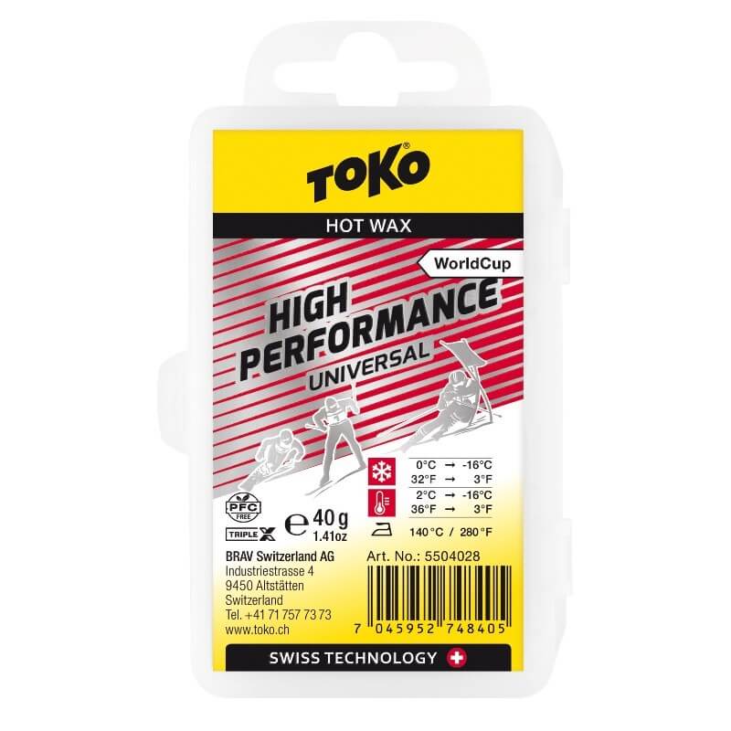 Toko World Cup High Performance Hot Wax 40g - 0