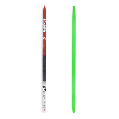 Madshus Redline 3.0 Skate Ski F3 Soft LTD Green Base 2021-2022