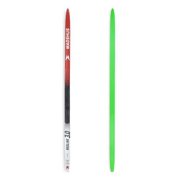 Madshus Redline 3.0 Skate Ski F3 Soft LTD Green Base 2021-2022