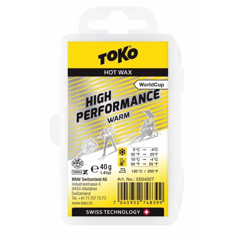 Toko World Cup High Performance Hot Wax 40g