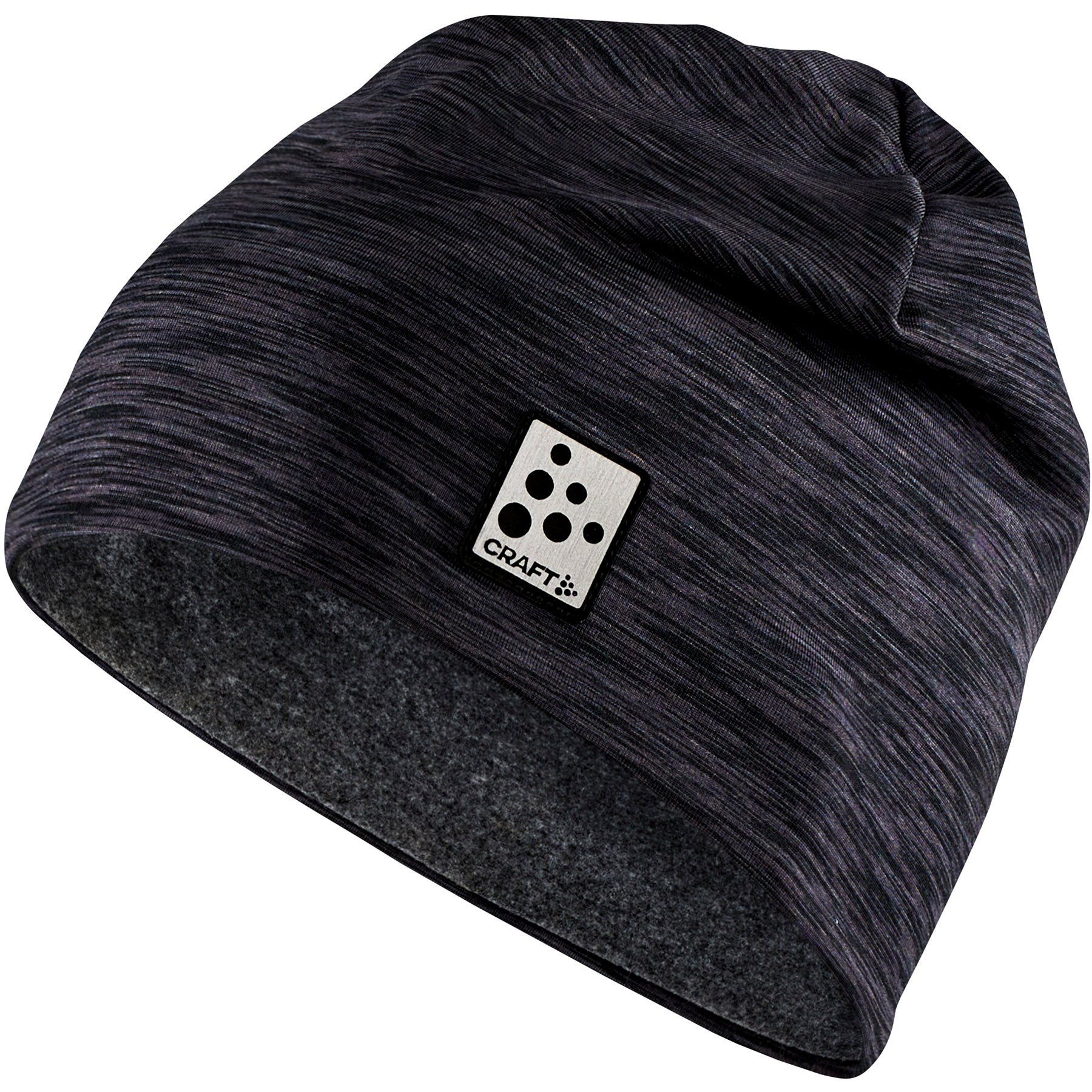 Buy black-melange Craft Microfleece Hat