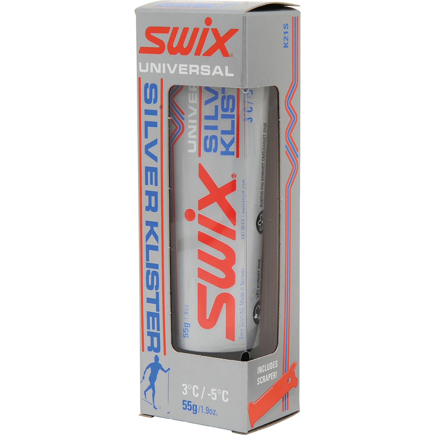 Buy k21s-uni-silver-5-3-c Swix Klister 55g