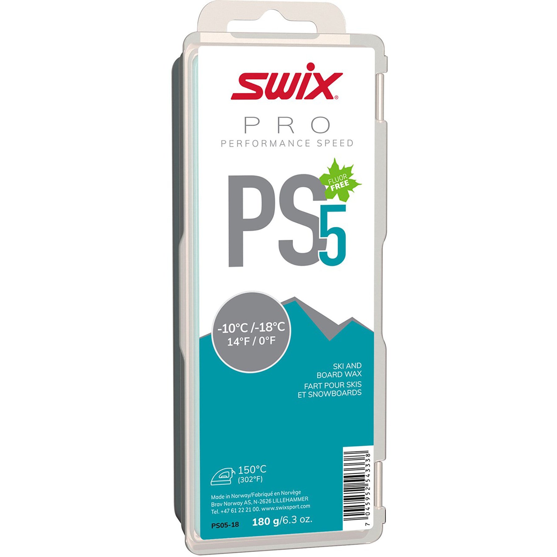 Swix PS Performance Speed Glide Wax 180g