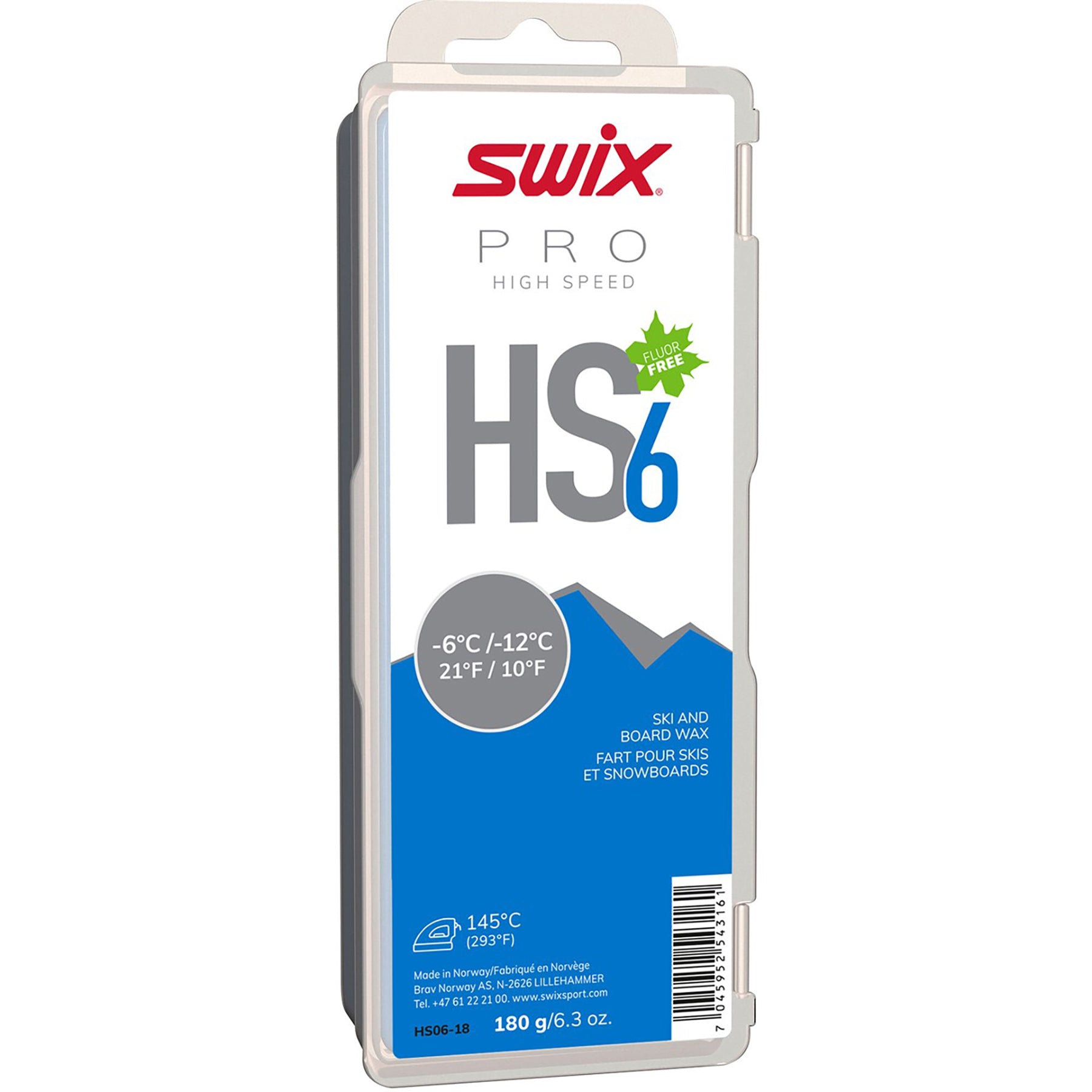 Buy hs6 Swix HS High Speed Glide Wax 180g