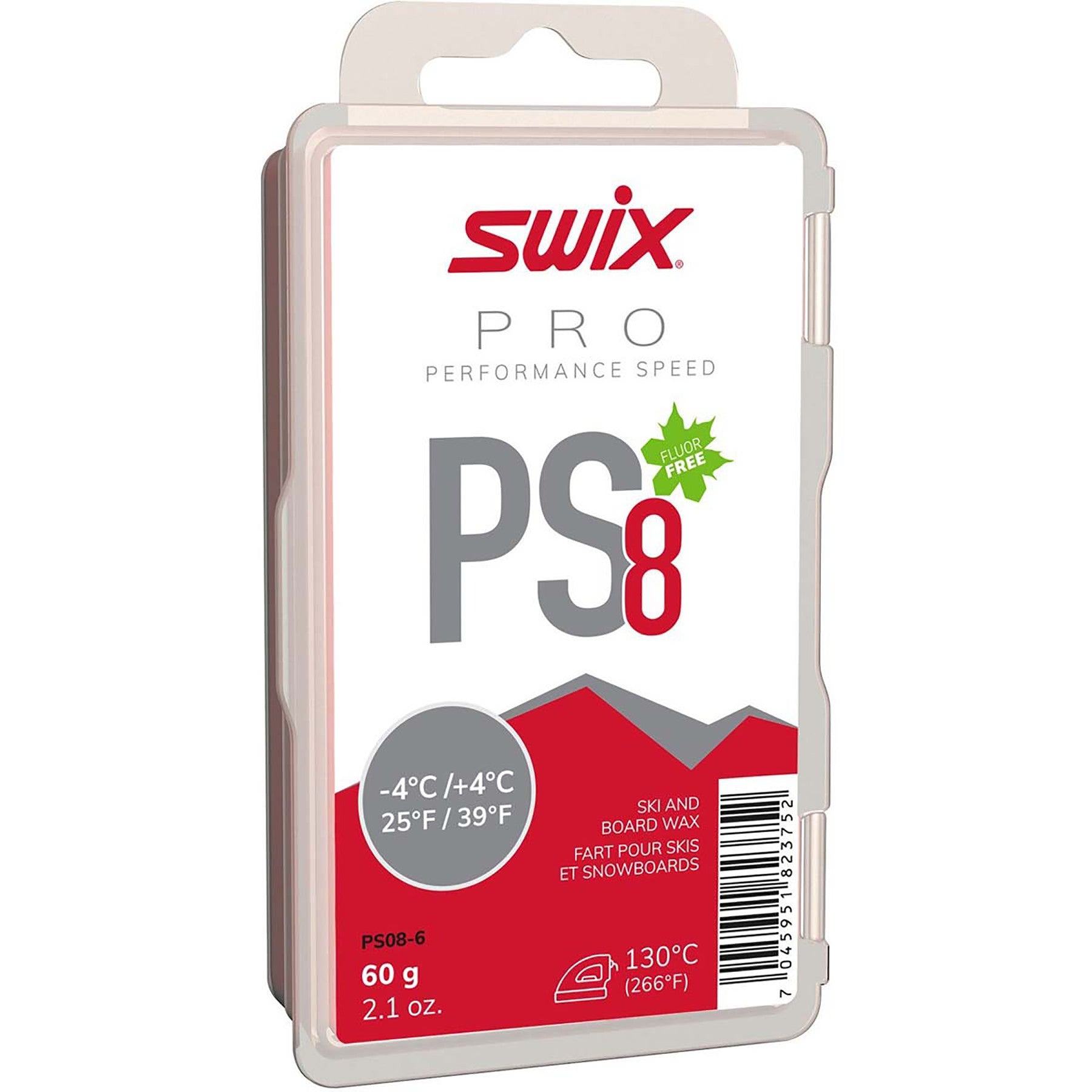 Swix PS Performance Speed Glide Wax 60g - 0