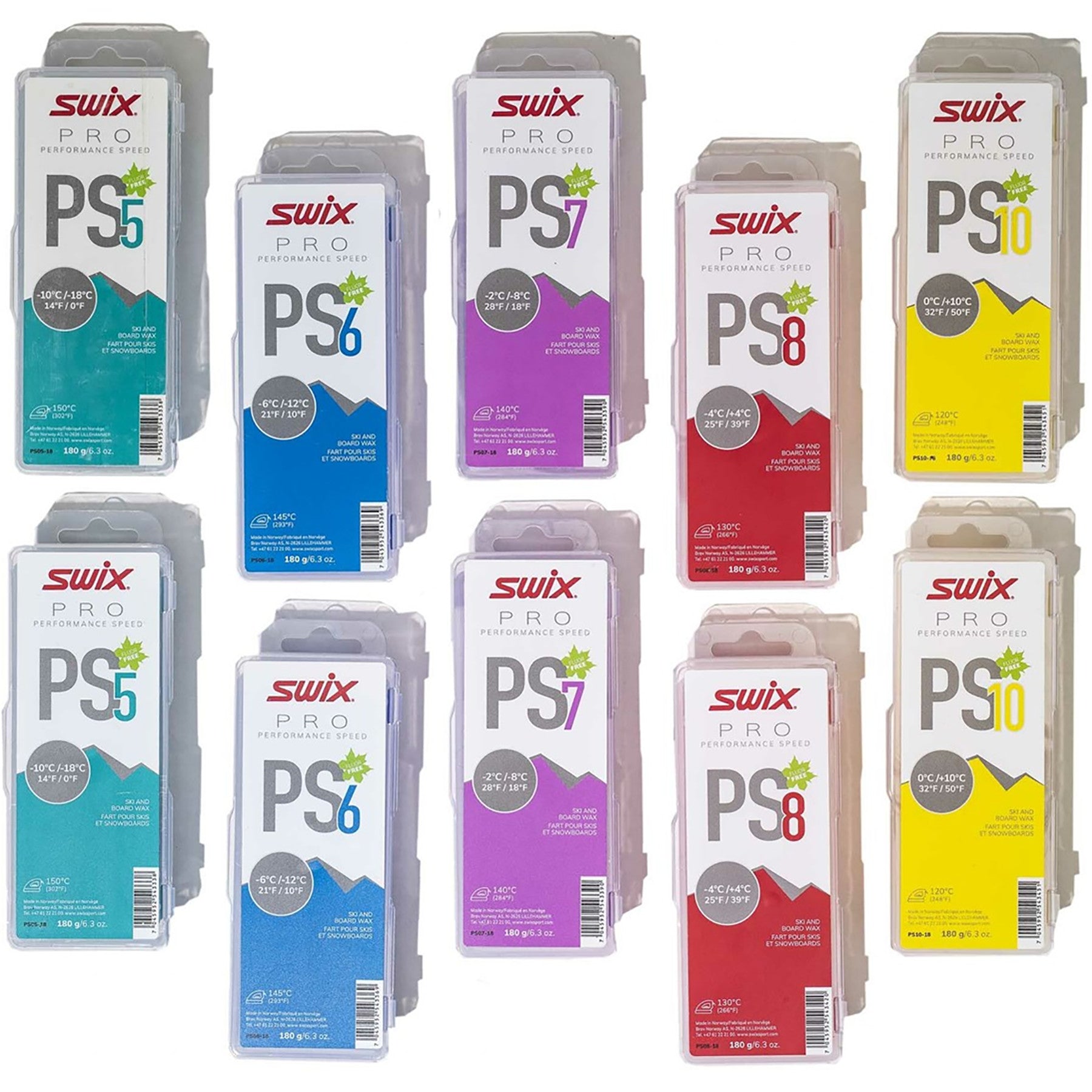 Swix PS Performance Speed Glide Wax 180g Boulder Nordic & Cycle Sport