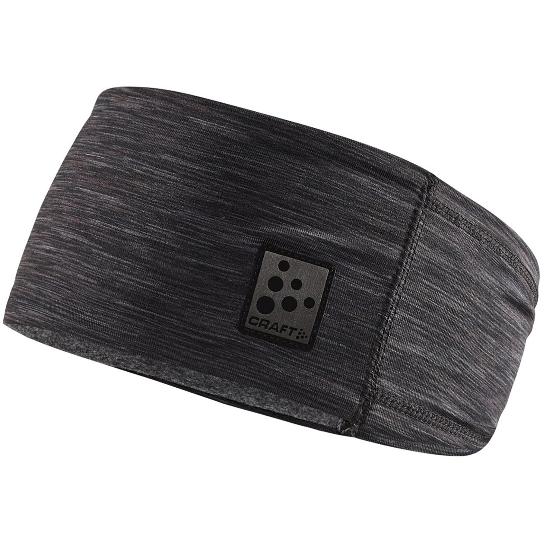 Buy black-melange Craft Microfleece Shaped Headband
