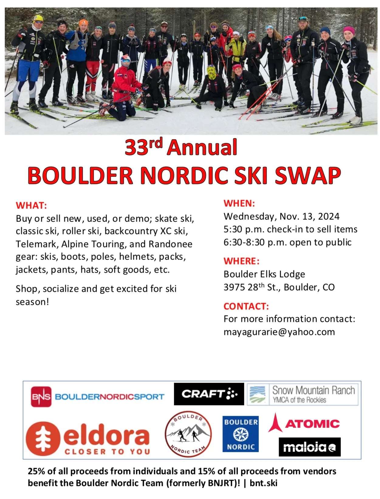 2024 Boulder Ski Swap