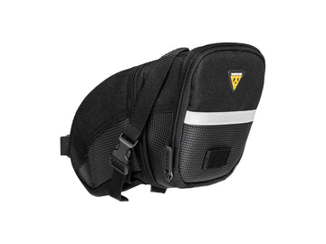 Topeak Aero Wedge Seat Bag - Strap-on Large Black