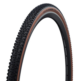 Schwalbe X-One Allround Hybrid Tire 700x33C Folding Tubeless Ready Addix RaceGuard 67TPI Bronze