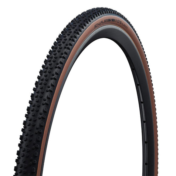 Schwalbe X-One Allround Hybrid Tire 700x33C Folding Tubeless Ready Addix RaceGuard 67TPI Bronze