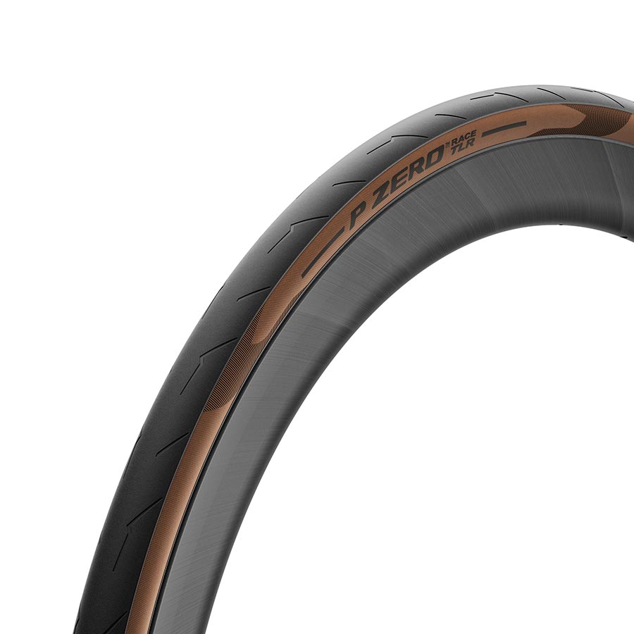 Pirelli P ZERO Race TLR Tire - 700 x 26 Tubeless Folding Classic Tan SmartEvo SpeedCore