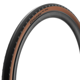 Pirelli Cinturato All Road Gravel Tire 700x50C Folding Tubeless Ready PROCompound Gravel ProWALL Gravel 60TPI Tanwall